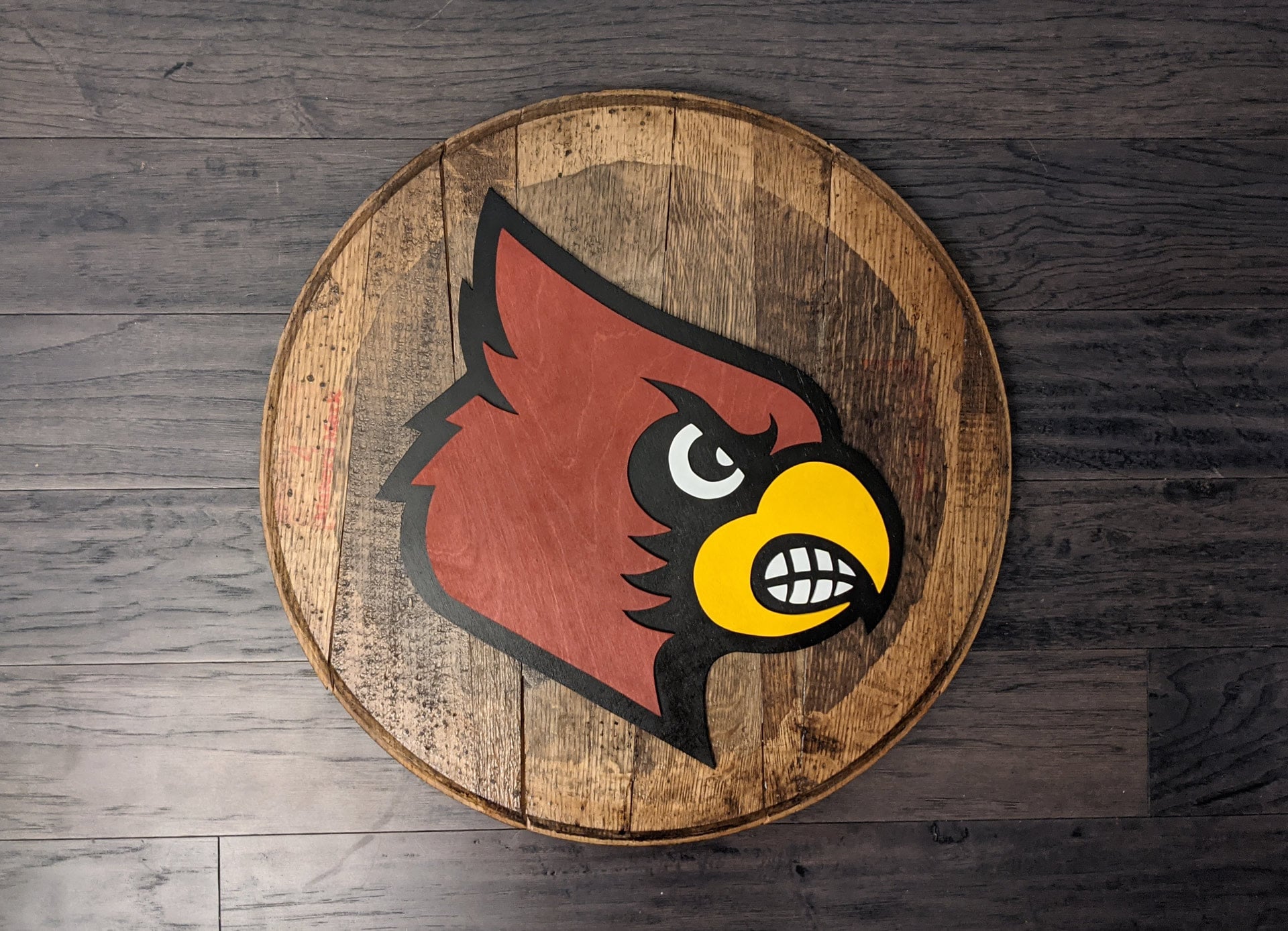 Louisville Cardinals 3D Wood Art - Made By Jay Lane